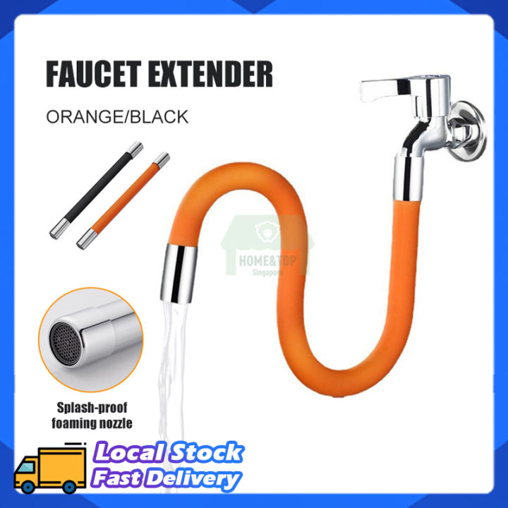 G 1/2" interface 2 cm Faucet Extender Flexible Hose Water Tap 360