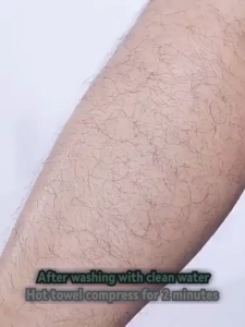 Krim Penghilang Rambut Pria 60g penghilang rambut lembut Penghilang rambut yang aman dan steril Secara Efektif menghambat pertumbuhan rambut pribadi Tanpa rasa sakit permanen Tanpa residu