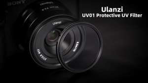 Ulanzi UV01 40.5mm to 82mm Protective UV Filter Lens Ultraviolet Protector Cover for Camera