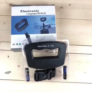 LCD Handheld Digital Luggage Scale UP TO 50 KG with Grip for Travel Portable Electronic Weighing Suitcase