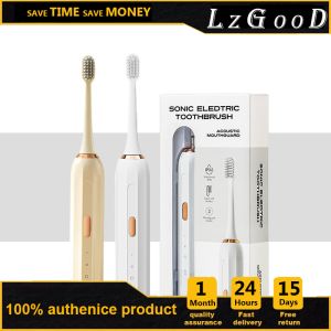 Bàn chải đánh răng chạy điện bàn chải đánh răng du lịch với 2 đầu bàn chải 3 chế độ làm sạch và Thiết bị bấm giờ thông minh bàn chải đánh răng điện sóng âm bàn chải đánh răng chạy điện cho người lớn và trẻ em