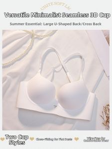 Breast Enhancing Small Bust U Shaped Beautiful Back Bra Thin Style