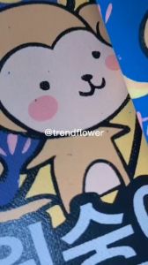 Tepak Pencil Motif Monkey tempat pencil karakter Aestetik Unik Minimalis Wadah Organizer Stationery