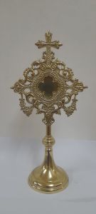 Reliquary 13 inches H x 3 inches relic diameter