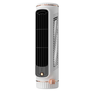 Quạt Tháp Mini Không Cánh 3 Tốc Độ Điều Chỉnh Sạc Được Làm Mát Không Khí Di Động Dùng Cho Bàn Làm Việc Phòng Khách Phòng Ngủ Văn Phòng