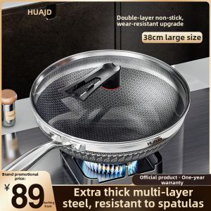 HUAJIDA | Non-stick Stainless Steel Frying Pan