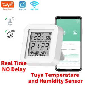 Tuya WIFI Temperature & Humidity Sensor for Smart Home var Smart Life Thermometer Hygrometer