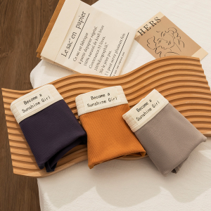 JIAZINI | Pure Cotton Sports Underwear For Women Seamless Mid-Waist Triangle Panties Antibacterial Comfortable Breathable Womens Briefs