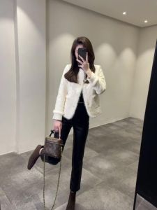 New Chinese Style Short Coat Jacket Womens White Small Fragrance Style Top Early Autumn Fashionable Commute Loose Fit