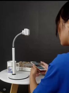 [ Mua 1 tặng 1 món quà ] Giá Đỡ Điện Thoại Để Bàn Kẹp Điện Thoại Ipad Livestream Xem Video Xoay 360 Độ L02