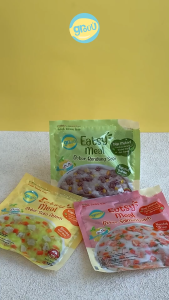 GROUU Eatsy Meals 120gr / Bubur MPASI Bubur Instant Makanan Bayi Anak