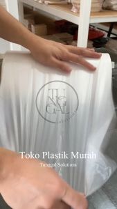 HDPE Roll - merk Fres dan Bola - lebar 25 cm 600-1450 lembar : plastik fotokopian/ fotokopi/ photocopy/ foto copy bungkus buah snack kering makanan ringan plastik daging plastik supermarket plastik bening tebal panjang transparan