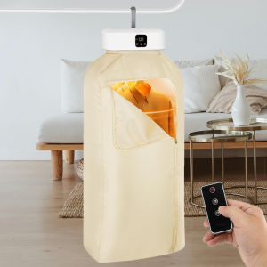 Portable Clothes dryer Mini Folding Cloth Dryer Touch Electric Clothing Dryer Fabric Laundry Dryer Body dryer For Travel  Home