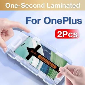 2PCS For OnePlus One Plus 13 12 11 1+13 Toughened Glass One Plus 13 Screen Protector Protective with Install Kit
