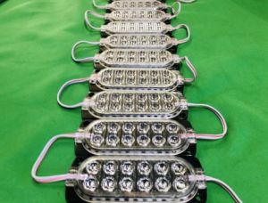 1Pcs LED Modul 12 Mata Ultrasonic 12V-24V Nyala Kedip Flash Motor Mobil Bus Truk