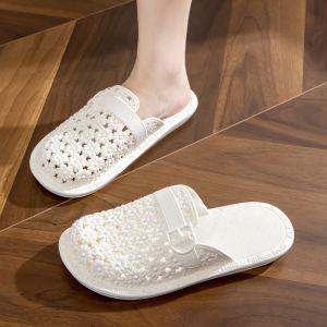 รองเท้าแตะสวมแบบสวมหัวสำหรับผู้หญิงในช่วงฤดูร้อนปี 2026 รองเท้าแตะแบบสวมหัวพื้นนุ่มกันลื่นใส่สบายสำหรับใช้ในบ้านและกลางแจ้ง