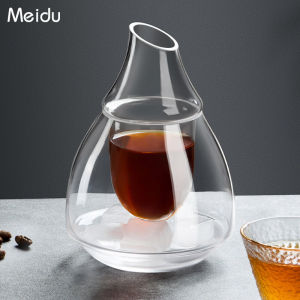 Double-Layer Cold Bubble Coffee Pot Glass Hand Made Coffee Maker Ice American Coffee Sharing Pot For Home Cold Extraction Pot Iced Drip Jug