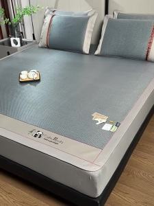 Thickened Summer Ice Silk Mat Foldable Soft Mat