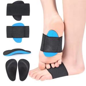 1Pair EVA Flat Feet Arch Support Orthopedic Insoles Pads For Shoes Men Women Foot Valgus Varus Sports Insoles Shoe Inserts