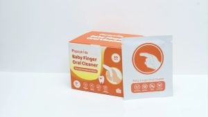 Popsykids Baby Finger Oral Cleaner – 100% Tisu Kasa Pembersih Mulut Bayi / Lidah Bayi / Gusi Bayi