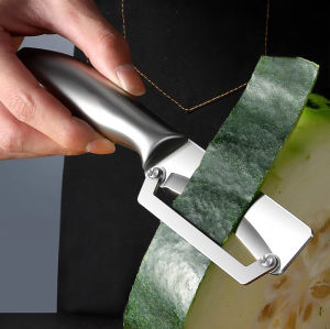 Thicken Stainless Steel Sharp Peeling Tool Bottle Opener Household Fruit Vegetables Pineapple Potato Sugarcane Peeler Kitchen Gadgets