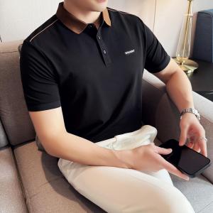Áo Thun Polo Cotton Cổ Polo Tay Ngắn Mùa Hè Mới Phong Cách Công Sở Thường Ngày Đa Năng Thời Trang Ôm Vừa Vặn Có Cổ Áo