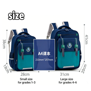 Protree New Spine Protective Kids School Bag For Kids Boys Waterproof Backpack for Kids Student Bag