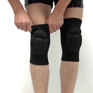 Warm Sponge Knee Pads Volleyball Basketball Thickened Knee Pads Outdoor Cycling Knee Pads Tortoise Shell Knee Pads