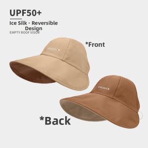 BILLI ZILLY | Double-sided Wear Ventilated Korean-style Bucket Hat Sun Protection