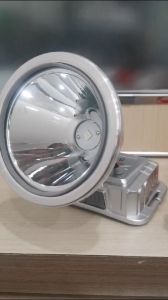 Senter Kepala 300 Watt | Tahan 18 Jam | Jarak 3000 Meter Warna Silver Metalic Headlamp SUNPRO S-2316 / S-2315