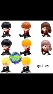 โมเดล แฮร์รี่พอตเตอร์ นั่ง ตัวจิ๋ว 8 ตัว สูง 5 cm. winnietoys