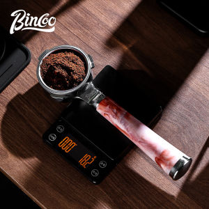 Bincoo tay cầm máy pha cà phê không đáy thông dụng 51/58mm tay cầm thép không gỉ cứng dụng cụ pha cà phê gia dụng phụ kiện ﻿