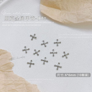 Punk Nail Beauty Alloy Rhinestone Jewelry New Style Silver Rivet XINGX Queen Mother Earth Planet Nail Crystal Small Accessories