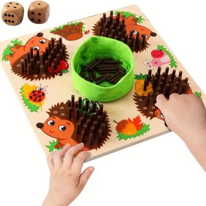 Trò chơi gậy Nhím-phát triển sớm và đồ chơi hoạt động cho các kỹ năng vận động tinh rèn luyện cảm giác và phối hợp mắt tay