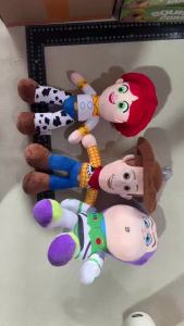 Bandai | 2026 Disney 23cm Cute Woody Buzz Lightyear Plush Toy Lovely Stuffed Anime Jessie Plushies Pendant Cartoon Doll Festival Gifts  