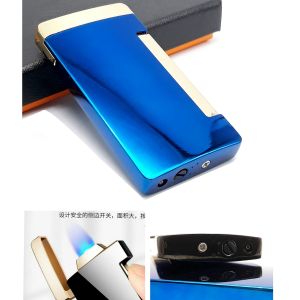 Creative Windproof Flame Lighter(Blue)