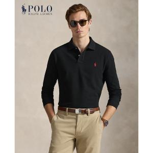 Polo Ralph Lauren Men Custom Slim Fit Long Sleeve Polo Shirt