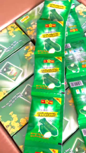 combo 3 hôp bôt giải khát trà bí đao [1 hộp 24 gói] tặng 3 gói bột giải khát ngẫu nhiên
