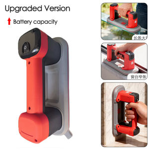 24*9cm Mini Electric Suction Cup 200Kg Load One-Click Start Vacuum Lifter for Window Narrow Strips Glass Ceramic Tile Materials