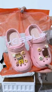 BL-9188-6 Sandal Baim EVA Rubber Sandal Wedges Fuji Tinggi 8CM Labubu EsKrim Import Fashion Terbaru