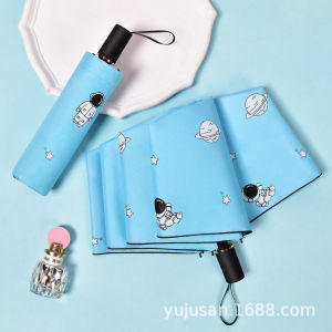 UV Protection Rain & Sun Umbrella 3-Fold Custom Logo