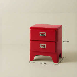 NANGUAHEZI | Bàn Đỡ Giường Lưu Trữ Nhựa Vintage