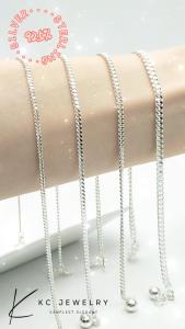 KC Jewelry 925 Silver Machine Anklet