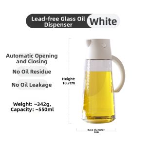 CAROTE | Leakproof Glass Oil Bottle with Automatic Opening