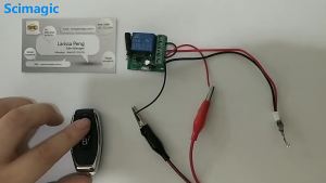 Mạch Điều Khiển Từ Xa Không Dây RF 433Mhz 1 Kênh DC 12V 24V Mô-đun Thu Đa Chức Năng Dùng Cho Rèm Cửa Nhà Để Xe & Điều Khiển Động Cơ