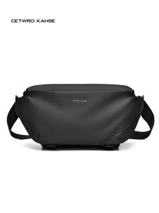 New Street Style Commuter Single Shoulder Crossbody Bag Mens Workwear Chest Bag Casual Leisure Travel Laptop Bag