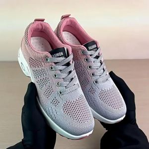 Shoes for women Summer New Sports Shoes Lightweight Breathable Pads Shock Absorbing Running Shoes
