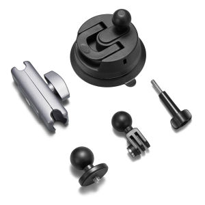 Car Phone Action Camera Holder Suction Cup 360 Adjustable 1/4 Standard Adapter For GoPro Insta360 DJI Action Smart Phone