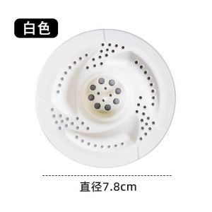 Universal Japanese Style Bathroom Drainage Hair Filter Sink Strainer Hair Blocking Prevention Sink Drainage Accessories PP Material