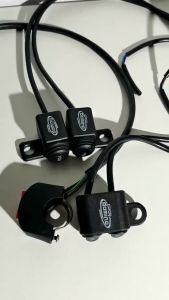 Motorcycles Domino 3 Way Switch Mini Driving light Switch Universal Waterproof Switch